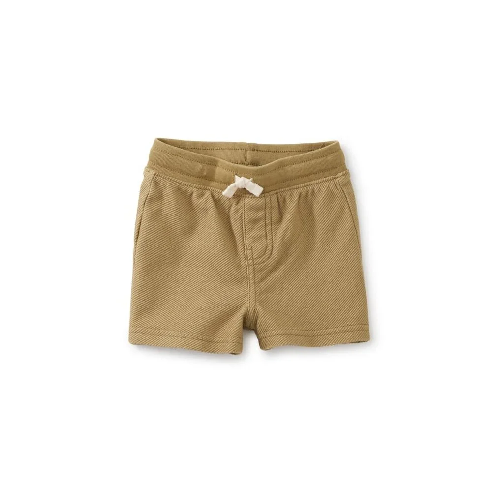 NWT Tea Collection Destination Baby Shorts Sandstone Size 3-6 Months